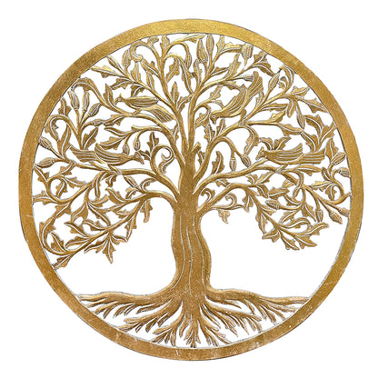 Decorative Mandala  "Tree of Life" - Gold wash