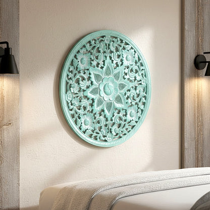 Carved Decorative Mandala "Air" - 80 cm