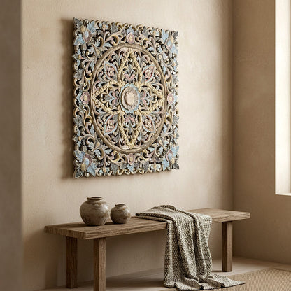 Carved Decorative Panel "Ceningan" - 100 cm