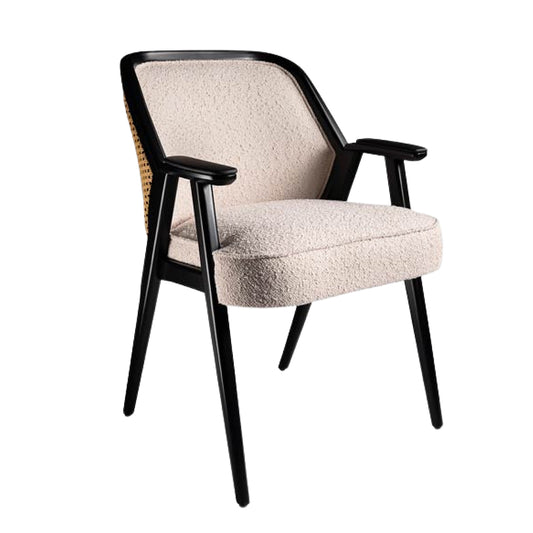 Kan Armchair - Black & Beige