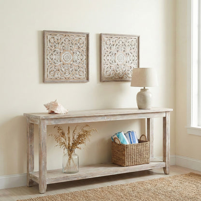 Carved Decorative Panel "Nusa" - 50 cm