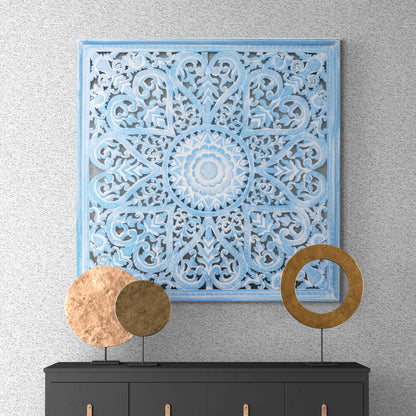 Decorative Panel "Jantung" Blue Wash