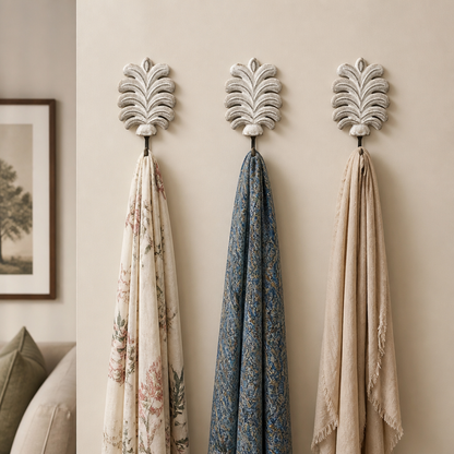 Brass Carved Hanger - Zola