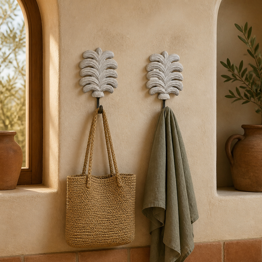 Brass Carved Hanger - Zola