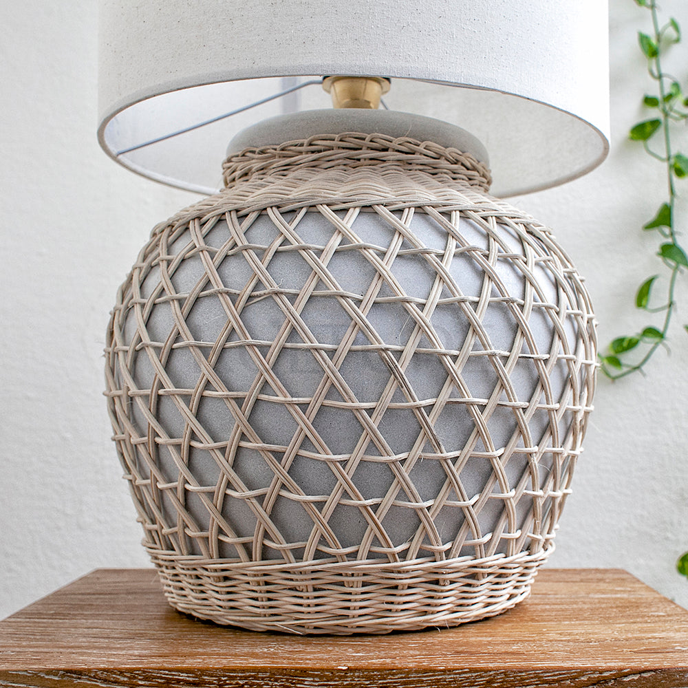 Ceramic Table Lamp 'Tulipe'