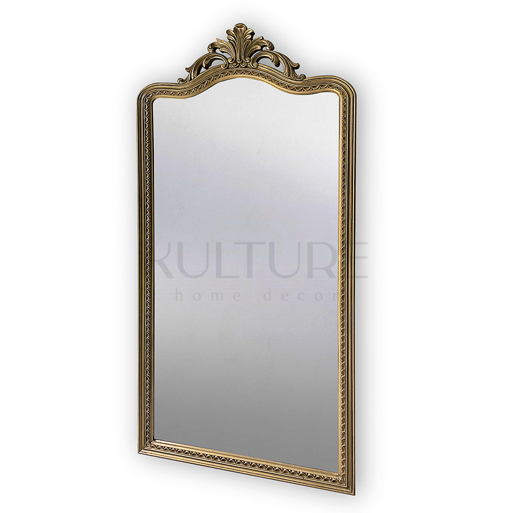 wood mirror suksema gold wash bali design hand carved hand made home decorative house furniture wood material